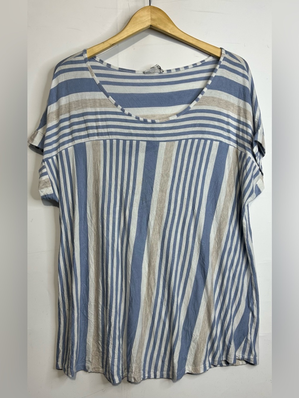 5 for $25🔥Corvia Striped Lightweight T-Shirt 3X